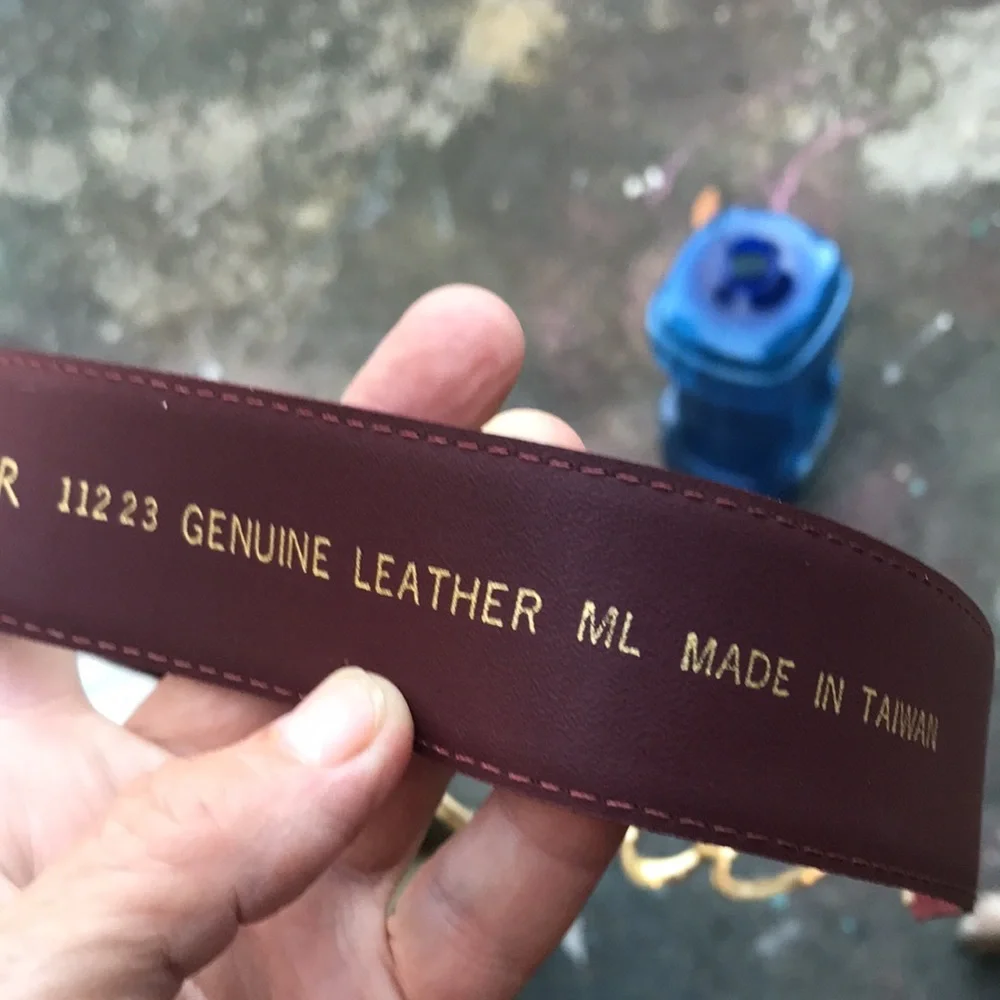 Suede and chain belt - Picture 6 of 8